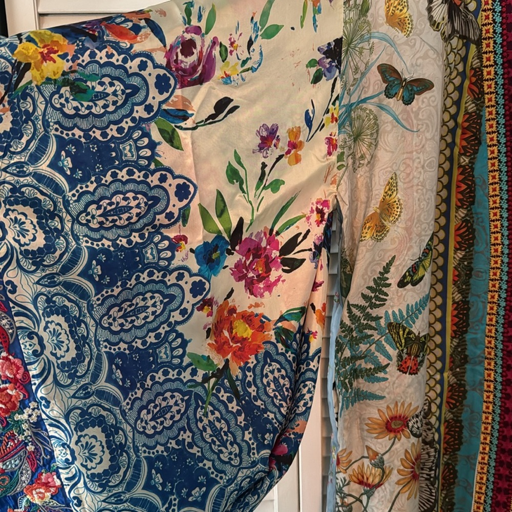 Johnny Was BNWT One of a Kind Beautiful Reversible Kimono O/S - Picture 5 of 16